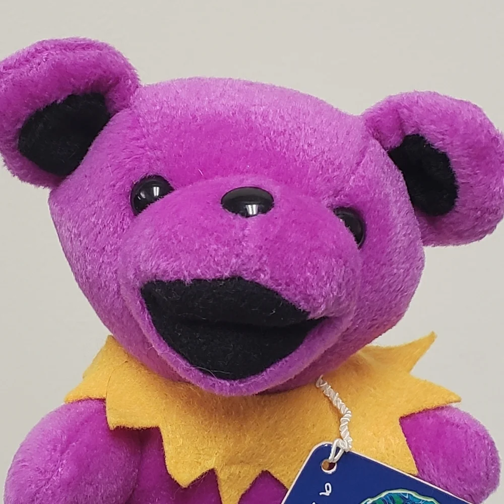 Steven Smith Grateful Dead Cassidy Beanie Bear Stuffed Animal Plush - Picture 7 of 7